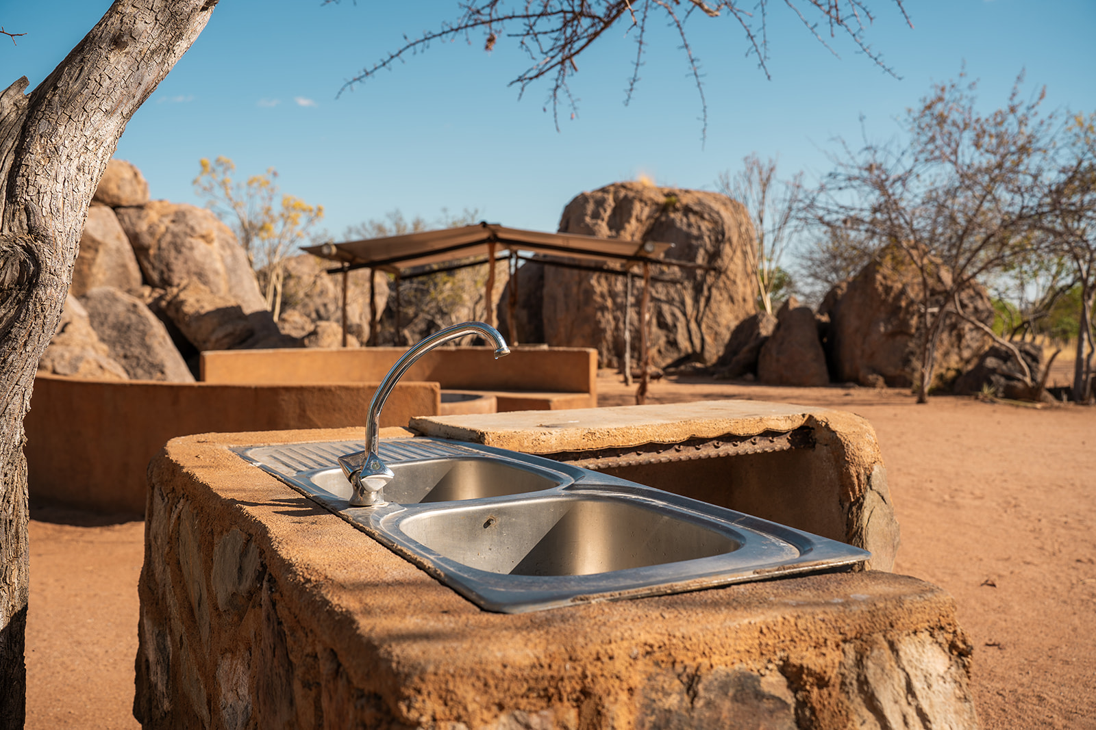 Bush camp & Duncan campsite
