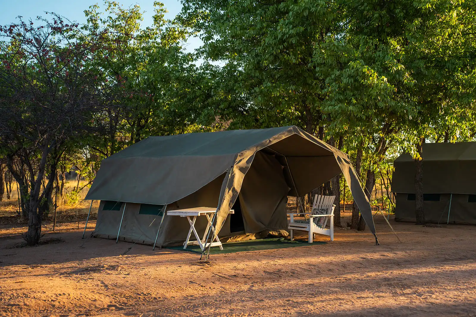 Bush camp & Duncan campsite